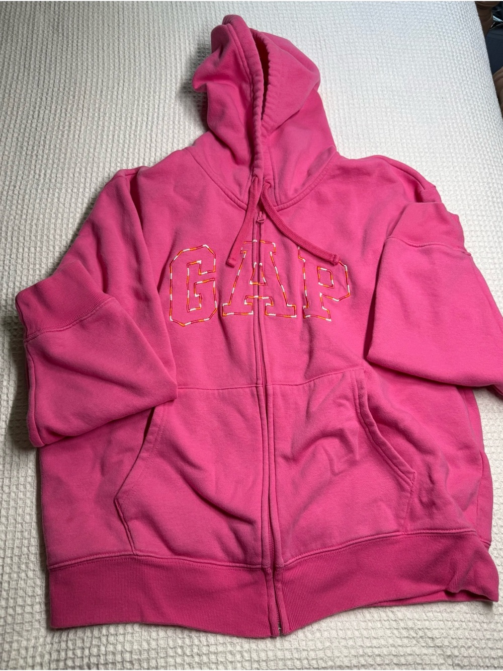 GAP girls Pink Zip-Up Hoodie